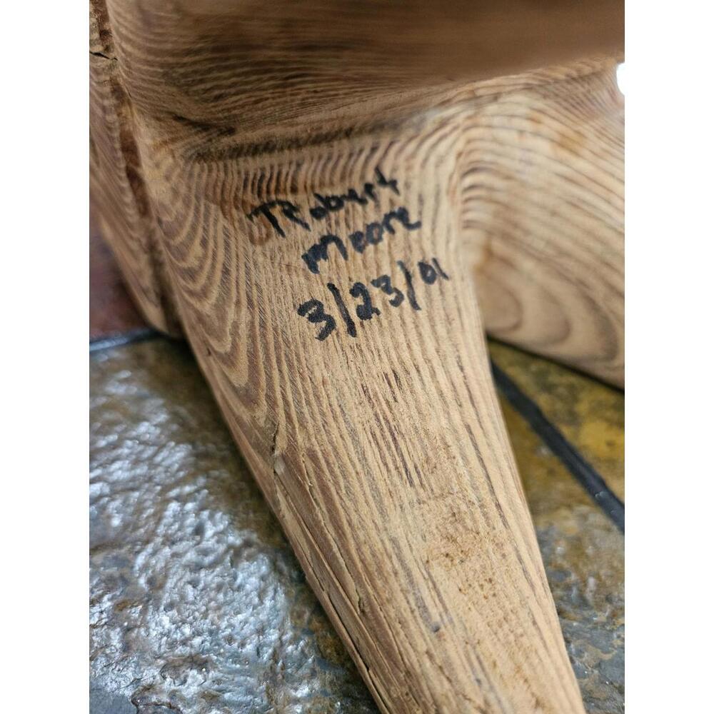 Giant Wooden Human Tooth Dental Office Decor Hand Carved Sculpture Vtg Rare Art - Picture 11 of 11